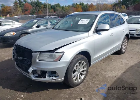 2013 Audi Q5 2.0T Premium из США, поврежденный, VIN WA1CFAFP2DA067375